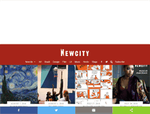 Tablet Screenshot of newcity.com