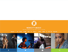 Tablet Screenshot of music.newcity.com
